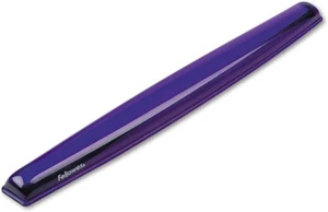 Fellowes Crystals Gel Keyboard Wrist Rest - Purple (91437) standard, - Picture 1 of 5