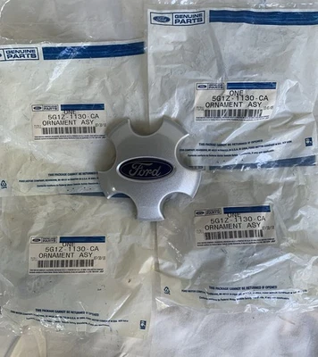 SET/ 4 NEW OEM Ford 2005-2007 Five Hundred Montego WHEEL CENTER CAP 5G1Z-1130-CA - Image 1 of 4