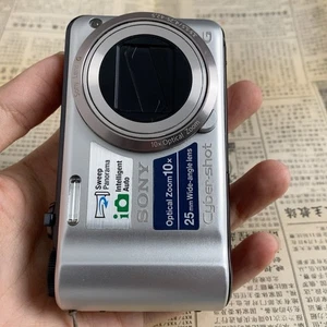 Sony Cyber-Shot DSC-H55 Digital Camera 14.1MP 10x Optical Zoom Silver - Picture 1 of 6