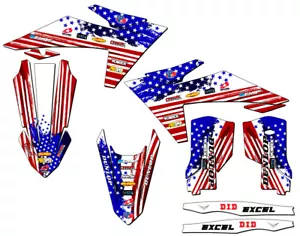 Kit de gráficos SX MERICA Usa Senge 2023-2024 compatible con KTM - Imagen 1 de 10