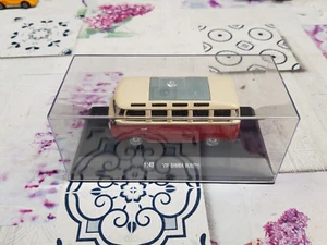 VW Samba Bus (T1) rosso/bianco confezione originale 1/43 - Foto 1 di 2