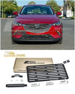EOS For 16-Up Mazda CX-3 | Full Sized Front Tow Hook License Plate Mount Bracket - Picture 1 of 12