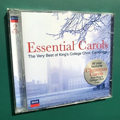 King's College Choir Of Cambridge ESSENTIAL CAROLS 2 x CD Classical Christmas VG - Image 1 of 4