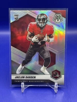 2021 Mosaic JAELON DARDEN Tampa Bay Buccaneers RC Variation Prizm Silver - Image 1 of 4