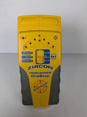 Zircon Triscanner One Step Pro Stud Finder Center Vision - Tested, Works - Image 1 of 4
