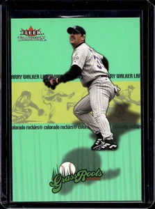2002 Fleer Tradition #10 GR Larry Walker Grass Roots - Picture 1 of 2