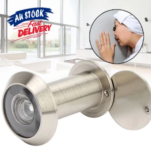 200° 35-55mm Scope Security Spy Hole Peephole Tool Angle Viewer Door Eye - Picture 1 of 11