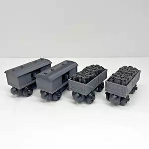 Tren de carga y caja compatible con ferrocarriles de madera hecho a medida Thomas & Friends GY - Imagen 1 de 19