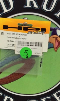 HPI 1675 ADJUST SCREW SET (WITH SPRING) NitroStar15FE/18SS EnginesNIP🇺🇸Shipped - Image 1 of 2