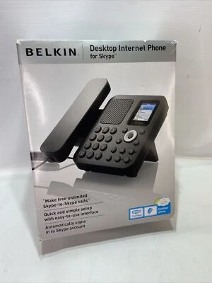 BELKIN - Desktop Internet Phone for Skype - NEW/Open box - Super Quick Shipping - Image 1 of 4