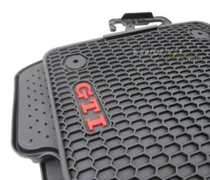 4x Original VW Monster GTI Gummi Fußmatten Matten SET für VW Golf 7 VII - Picture 1 of 1