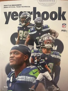 2024 SEATTLE SEAHAWKS YEARBOOK NFL PROGRAM SUPER BOWL ? 200 PG'S GENO SMITH - Picture 1 of 1