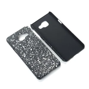 Handy Hülle Schutz Case Bumper Etuis für Samsung Galaxy A3 2016 3D Sterne Weiß - Zdjęcie 1 z 2