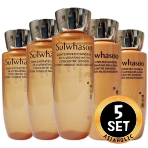 Sulwhasoo Concentrated Ginseng Rejuvenating 25ml Water (5pcs)+Emulsion (5pcs) - Picture 1 of 12