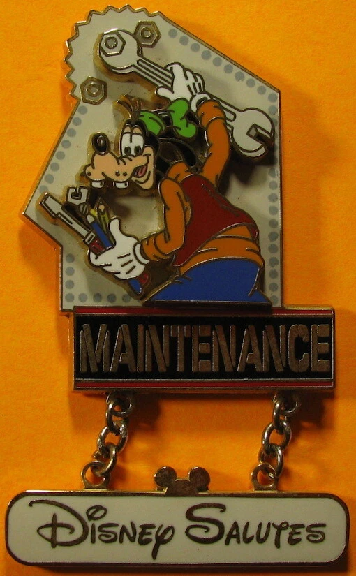 WDW Company D Stores 2002 Disney Salutes - Maintenance CAST Goofy PIN PP #10233 - Image 1 of 1