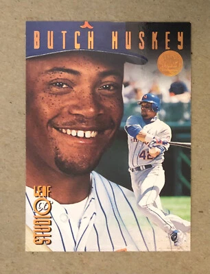 1996 Studio - Bronze Press Proofs - Butch Huskey - #17 - New York Mets - NrMt - Image 1 of 4