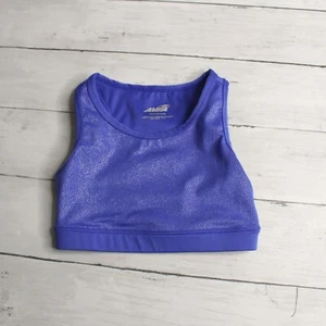 Avia Girl's Size 4-5 Athletic Crop Top Sports Bra - Picture 1 of 8