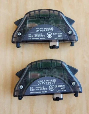 Nintendo AGB-015 Gameboy Advance Wireless Adapter Lot of 2 GBA Japan - Image 1 of 2