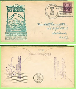 US Fregatte Constitution 31. Mai 1933 KB: Seattle Washington - Bild 1 von 1