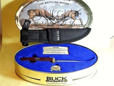 Buck Knife 2003 Commemorative Series "The Battling Bucks" 727 Collection Set-NOS