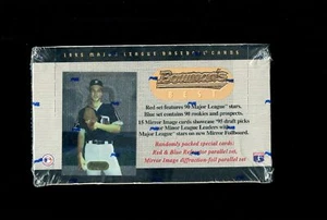1995 Bowmans Best Baseball Hobby Box refractores sellados de fábrica - Imagen 1 de 2