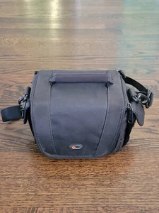 LOWEPRO EDIT 110 CAMERA CASE CAMCORDER BAG EXCELLENT CONDITION BLACK - Picture 1 of 6