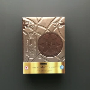 THE MUMMY TRILOGY STEELBOOK “BOOK OF THE LIVING” 4K BOXSET EVERYTHINGBLU - Picture 1 of 1