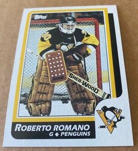 1986-87 TOPPS Card #152 ROBERTO ROMANO  NM-MT Condition 