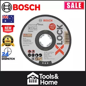 Bosch 125mm 10 Pack X-LOCK Inox Cutting Disc Steel and Stainless - 2608619267 - Picture 1 of 6