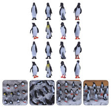  24 Pcs Ocean Animal Penguin Model Sculpture Miniatures Figurine Child