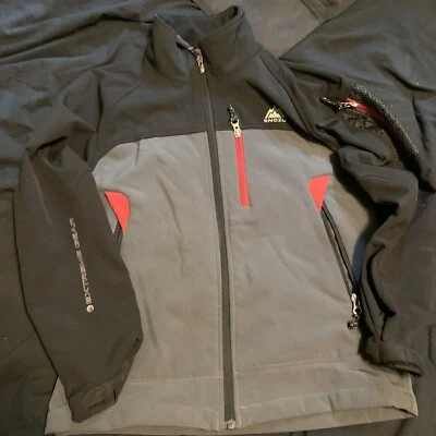 Snozu Boy’s Jacket Full Zip Soft Shell Gray Size Medium (10/12)  - Image 1 of 4