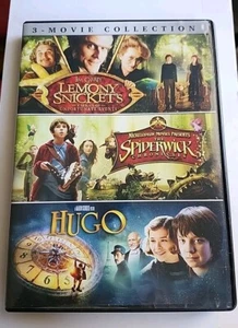 Lemony Snicket / The Spiderwick Chronicles / Hugo (DVD, 3-Disc Set) 3 MOVIES - Picture 1 of 8