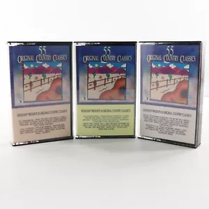 Sessions Presents: 55 Original Country Classics, 3 Cassette Tape Set 1988 Warner - Picture 1 of 13