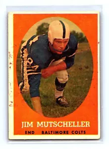1958 Topps #14 Jim Mutscheller - Picture 1 of 2