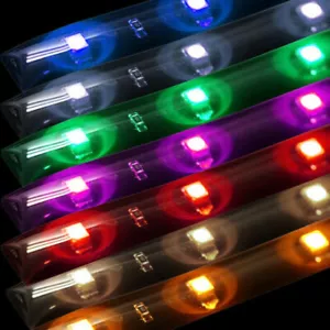LED Leiste Stripe Streifen 12/24V LKW 30cm 15 x 1210 SMD selbstklebend farblich - Picture 1 of 31