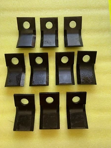 Set of 10 HD blade/knife/knives for John Deere 360, 370, 390 flail mowers P57928 - Picture 1 of 2