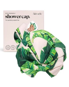 Reusable Shower Cap for Women – Leakproof, Nonslip Hair Cap for Shower w/Comf... - Picture 1 of 15