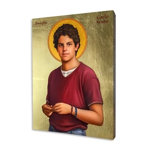 Icône Saint Carlo Acutis - Photo 1 sur 3