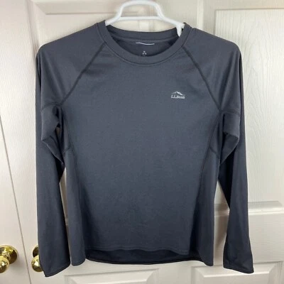 Hombre L.L. Top Bean Manga Larga Peso Medio Capa Base Gris Oscuro Grande L Foto 1 de 3