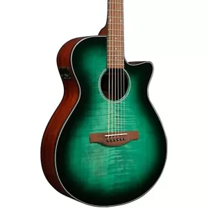 Ibanez AEG70 Acoustic-Electric Guitar - Emerald Green - Picture 1 of 4