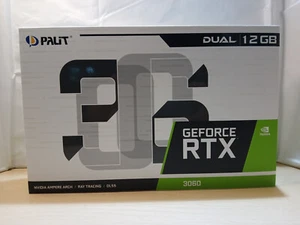BOX ONLY - PALIT GEFORCE RTX 3060 12GB DUAL - Afbeelding 1 van 4