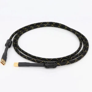 Audio USB Type C Cable HiFi USB Type A To C Data Cable for DAC CD Mobile Tablet - Picture 1 of 5