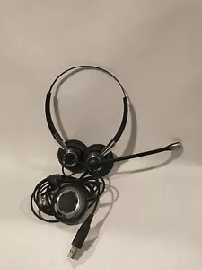 Jabra BIZ2400 USB DUO Wired Headset Noise Cancelling Certified - Picture 1 of 4