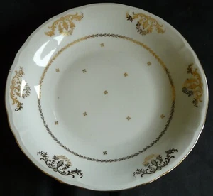 Hohlteller Porcelaine du Berry & Limoges - Feingold - Ø 23 cm - Ref 4234 - Bild 1 von 5
