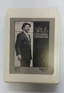 Coleman Hawkins Sirius RCA Pablo Records S8-707 8-track Stereo 8 - Picture 1 of 5