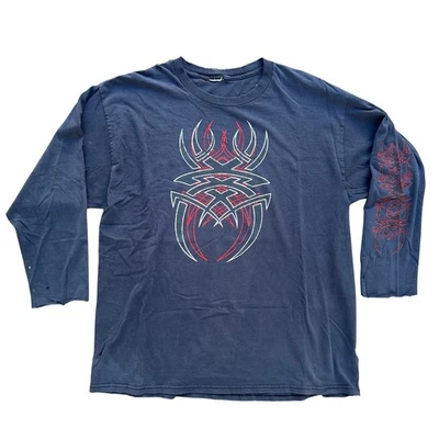 Camisa tatuaje tribal vintage Y2K talla XL Foto 1 de 4