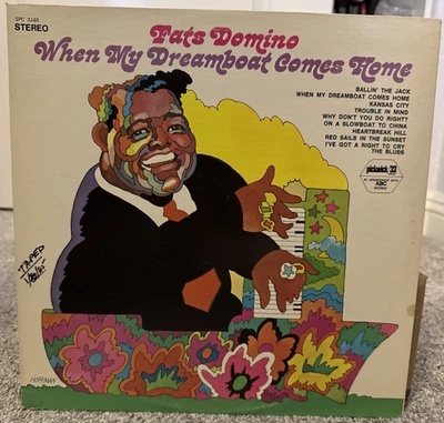 Fats Domino - When My Dreamboat Comes Home - 1973 Pickwick Vinyl Record LP VG/VG - Image 1 of 4