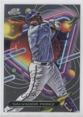 2023 Topps Cosmic Chrome Salvador Perez #173 - Image 1 of 2