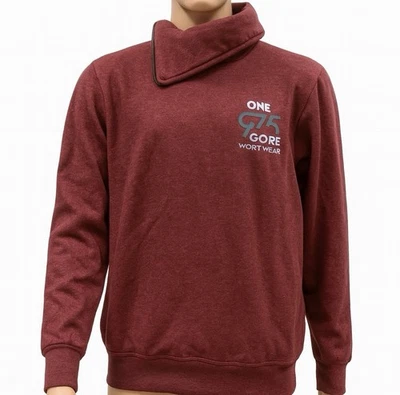 Sudadera para hombre JACK & JONES XL - Pullover polar borgoña - Fuerza 75 - Foto 1 de 4