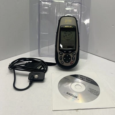 Magellan Meridian Gold Hiking GPS Handheld and Water Resistant Hiker Map SD - Image 1 of 4